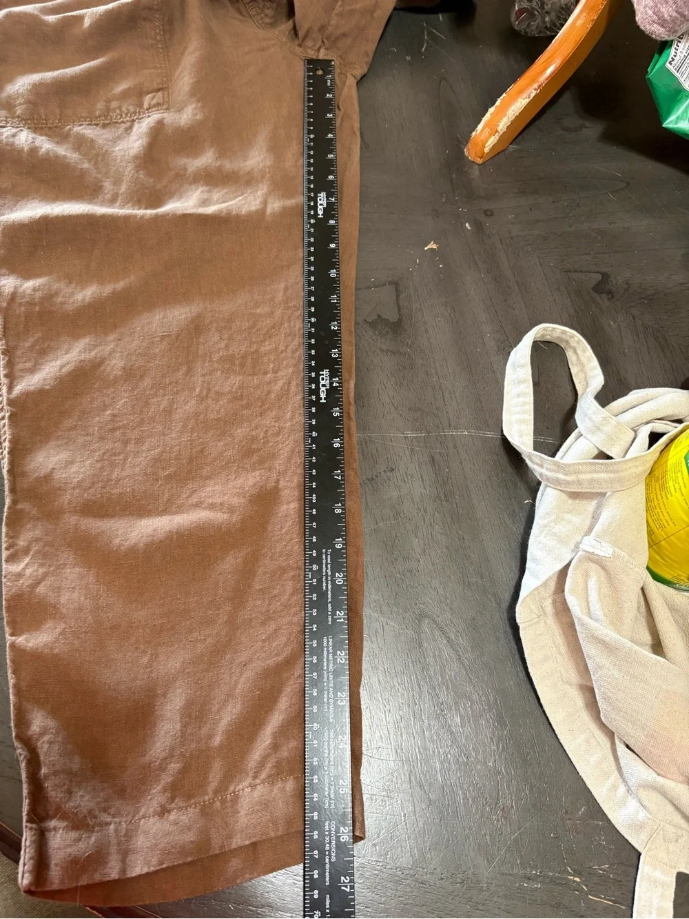 Todd Snyder Brown Drawstring Linen-Blend Joggers